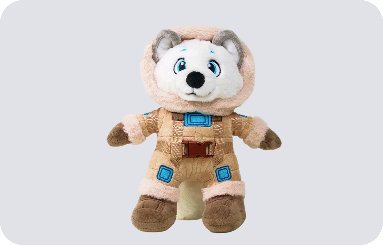 «Родная игрушка» подарила Виктории не только новый опыт, но и мечту о том, чтобы собака «Арктика» стала символом научных организаций